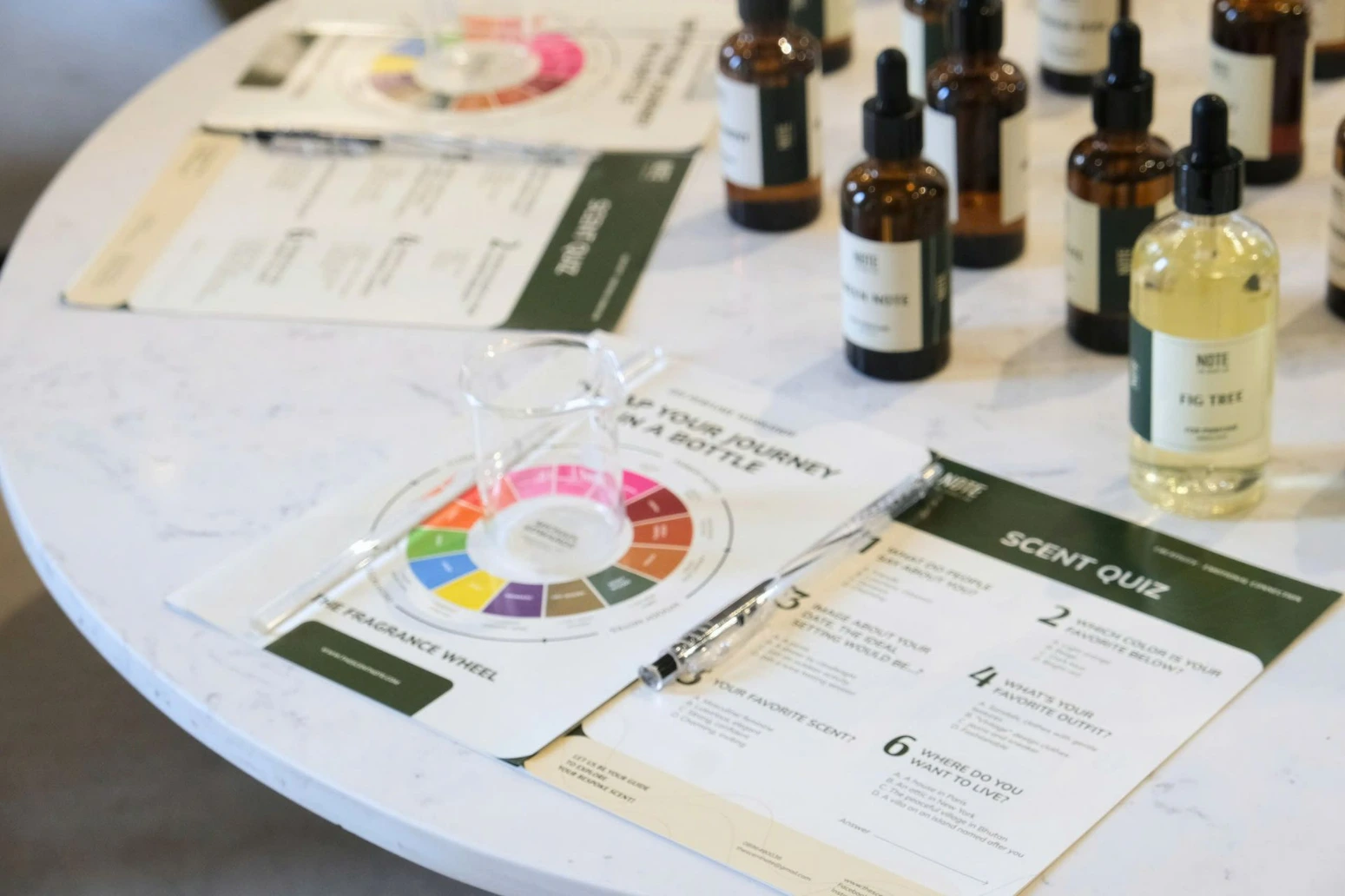 Discover your scent with NOTE