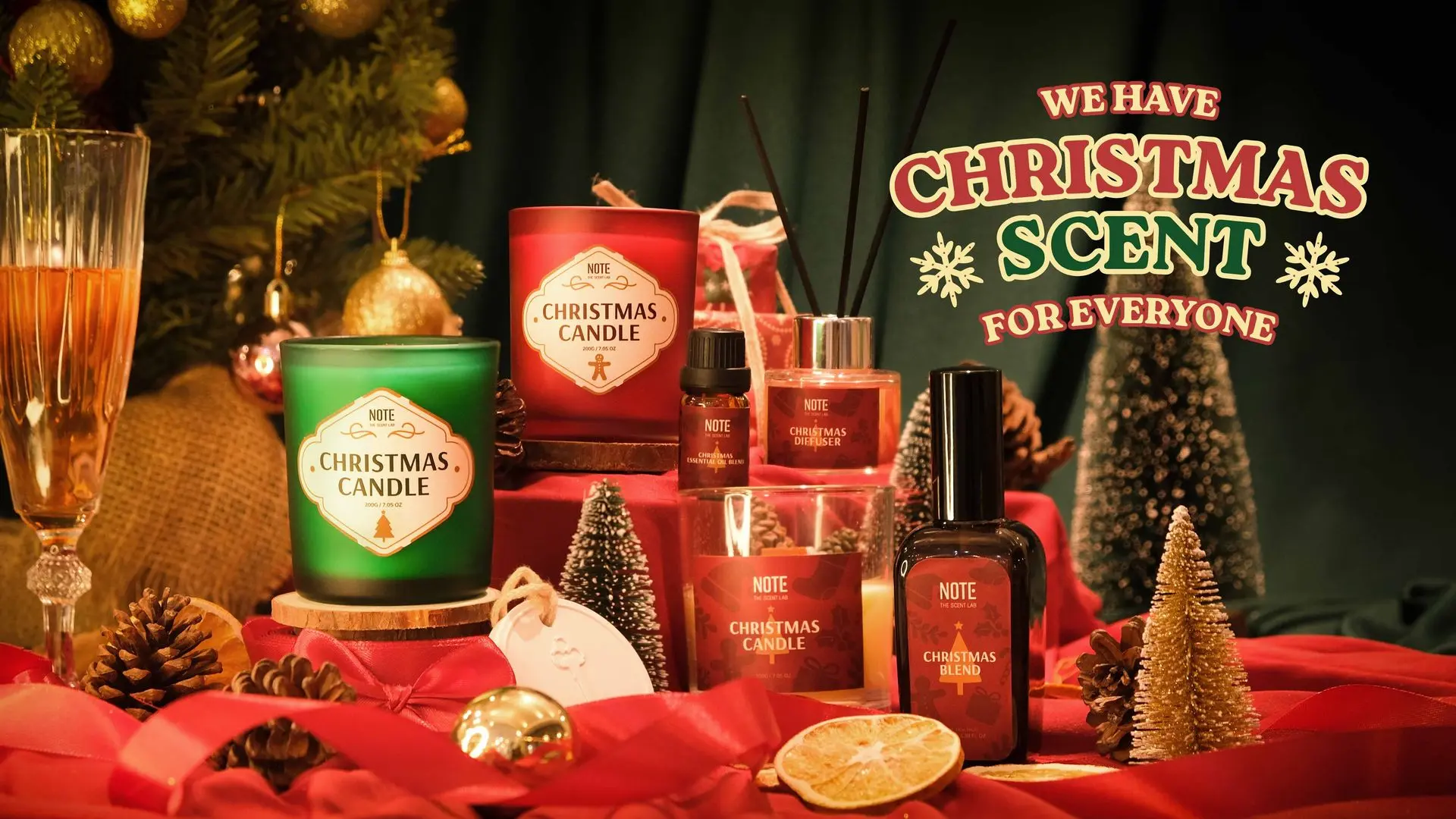 Christmas scented products
