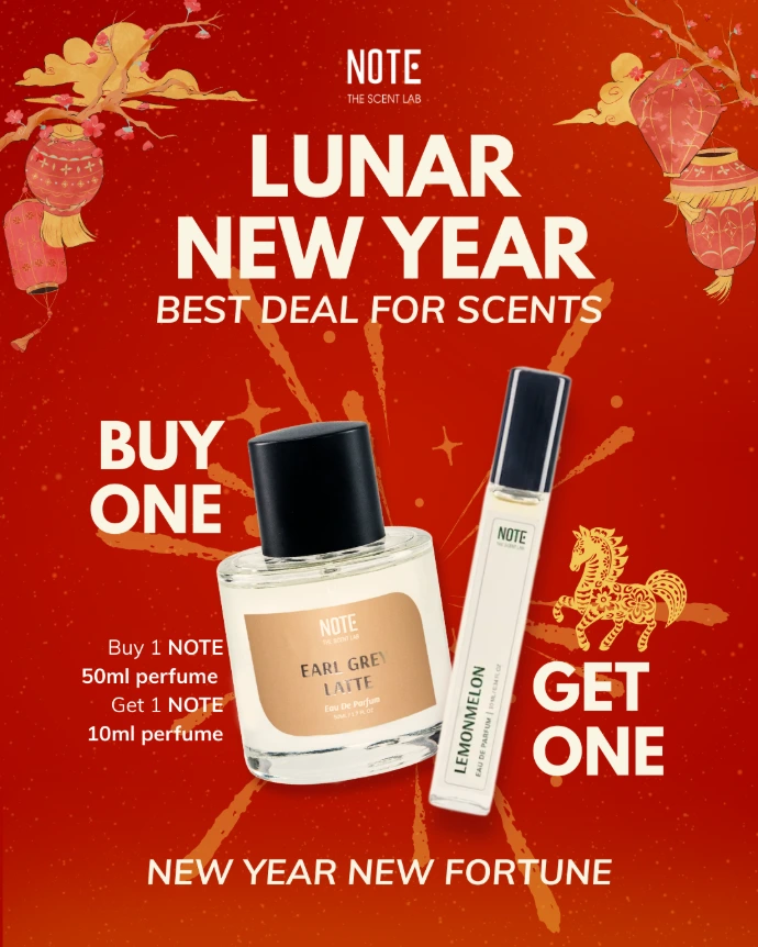 new year deal, buy 50ml get 10ml