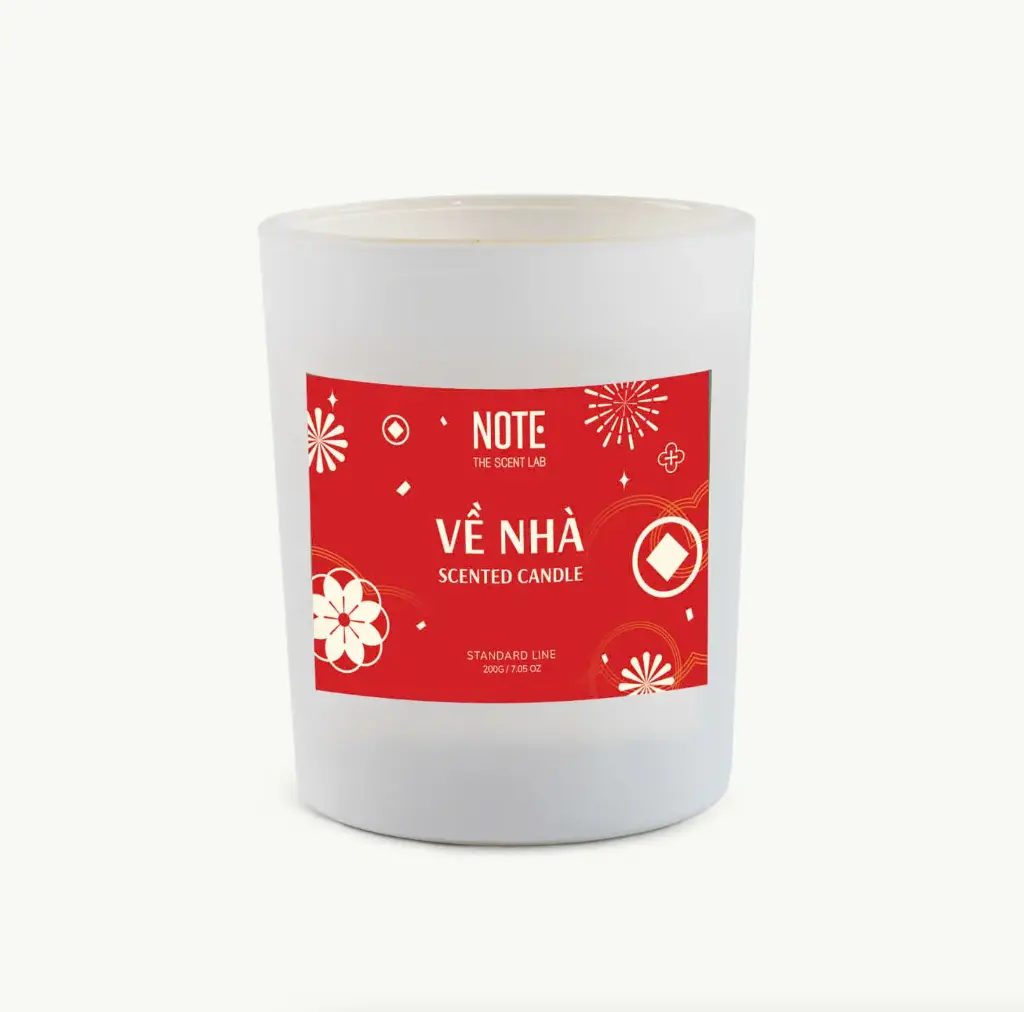 [NOTE] NẾN THƠM THUỶ TINH 200G-VỀ NHÀ