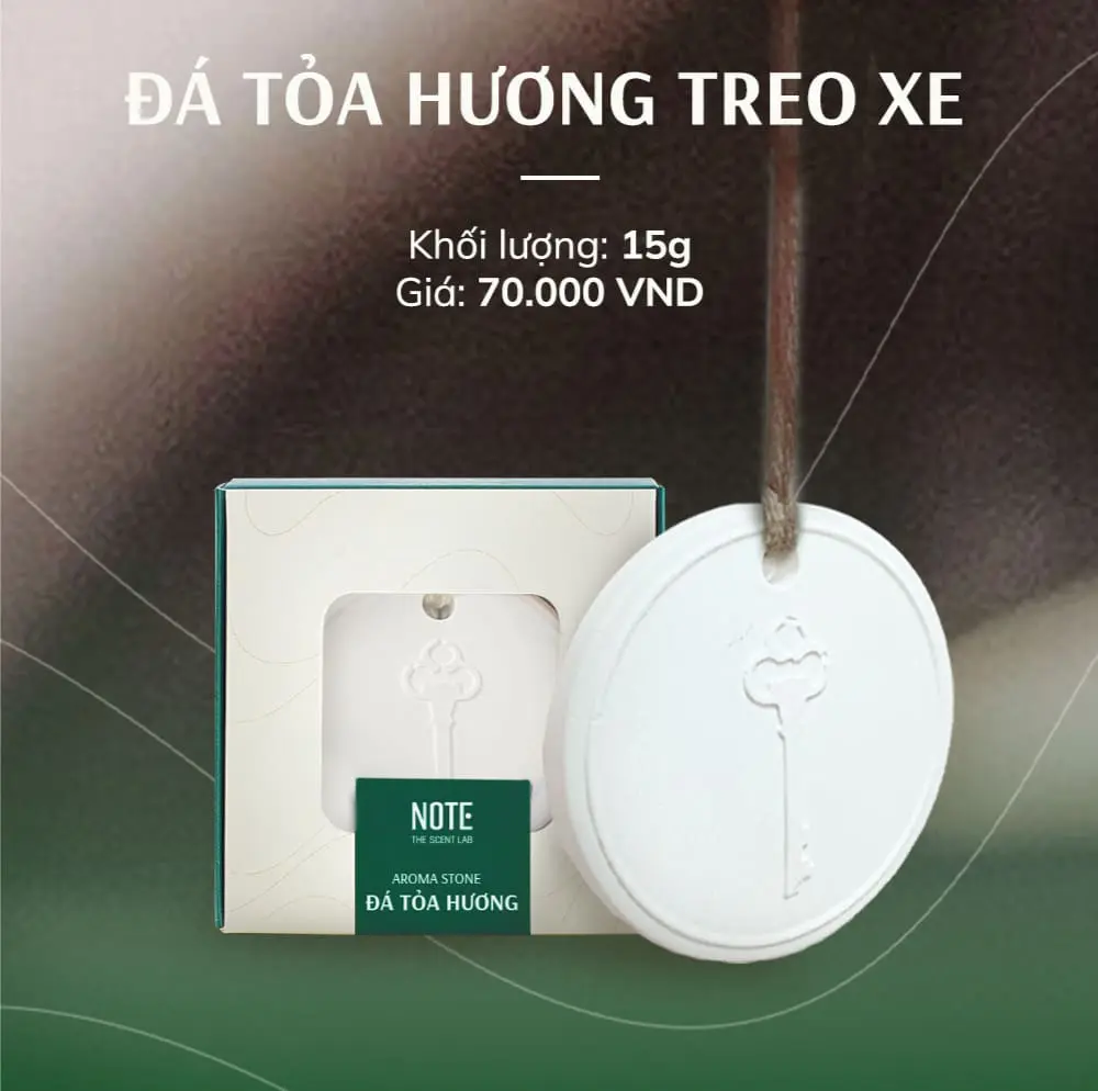 [N-FP-CF-ARO] NOTE - Car Fragrance: Aroma Stone