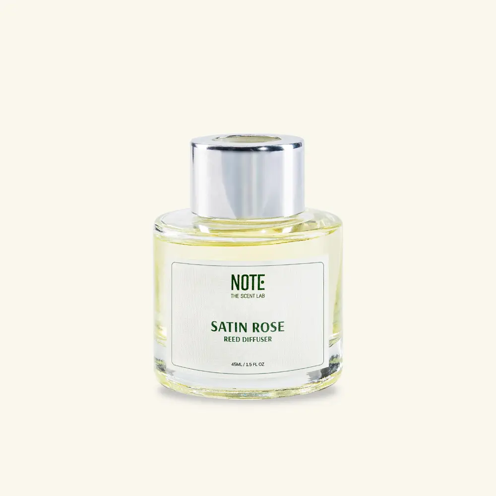 [N-FP-RD-SAT-45ML] NOTE - Reed Diffuser: Satin Rose
