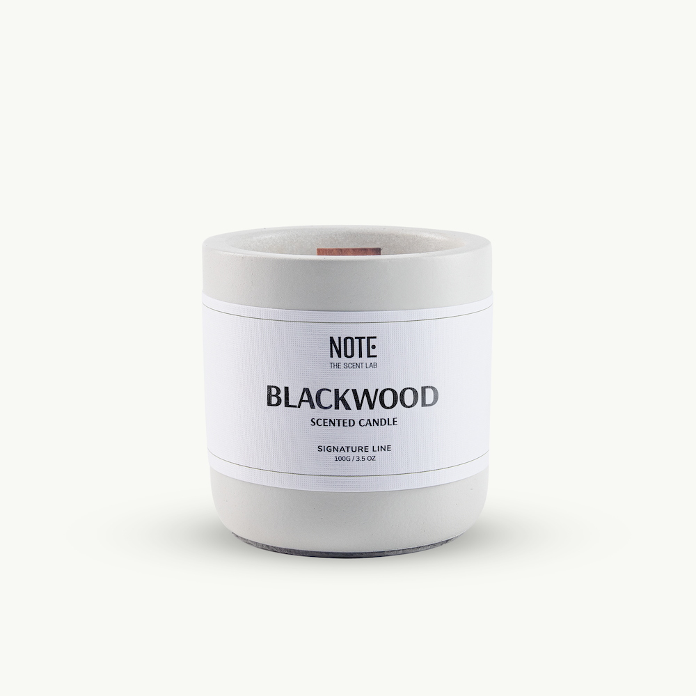 [N-FP-SC-BLW-100G] NOTE - Scented Candle: Blackwood (100g)