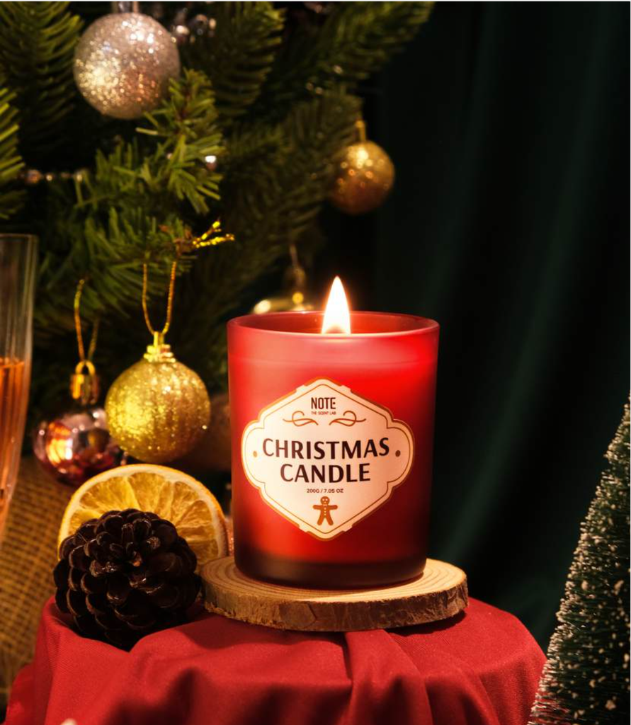 [N-FP-SC-HOM-200G] NOTE - Scented Candle: Home (Red)