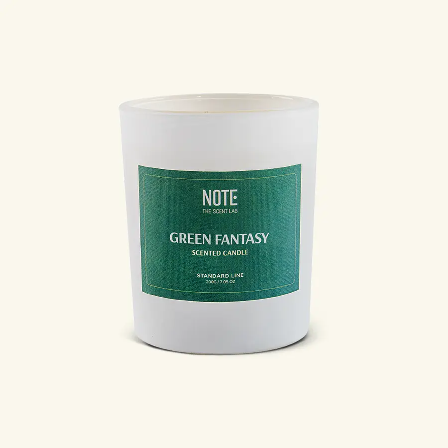 [N-FP-SC-GRE-200G] NOTE - Scented Candle: Green Fantasy