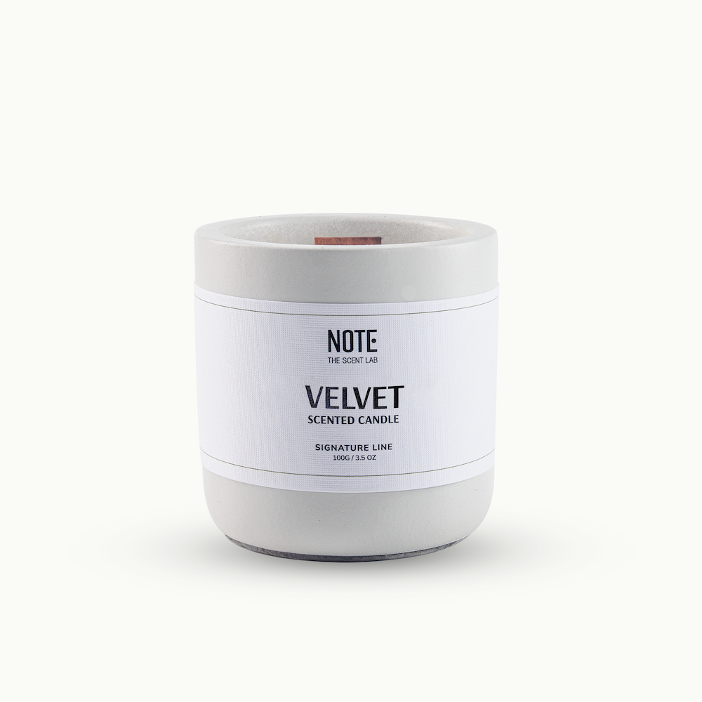 [N-FP-SC-VEL-100G] NOTE - Scented Candle: Velvet (100g)