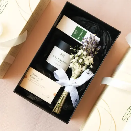 Set quà Nến & Hoa Khô | STANDARD